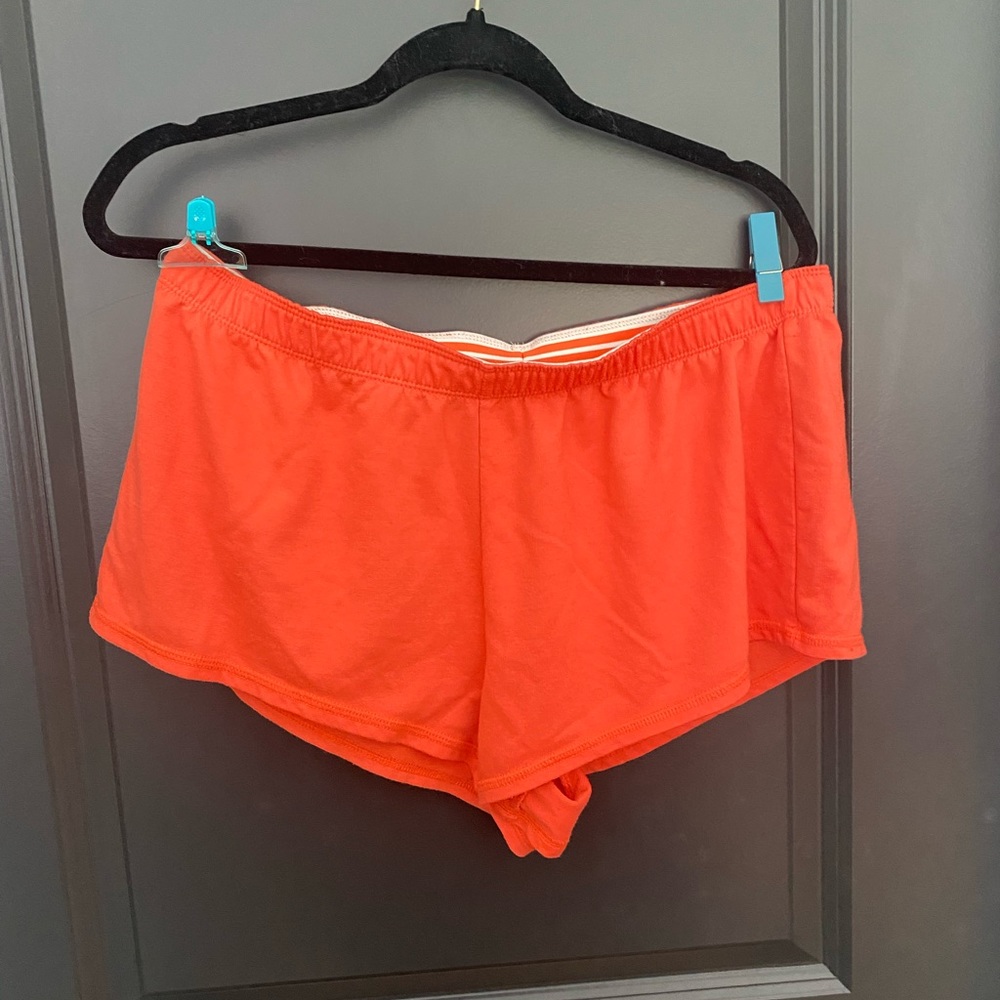Orange Sleep Shorts